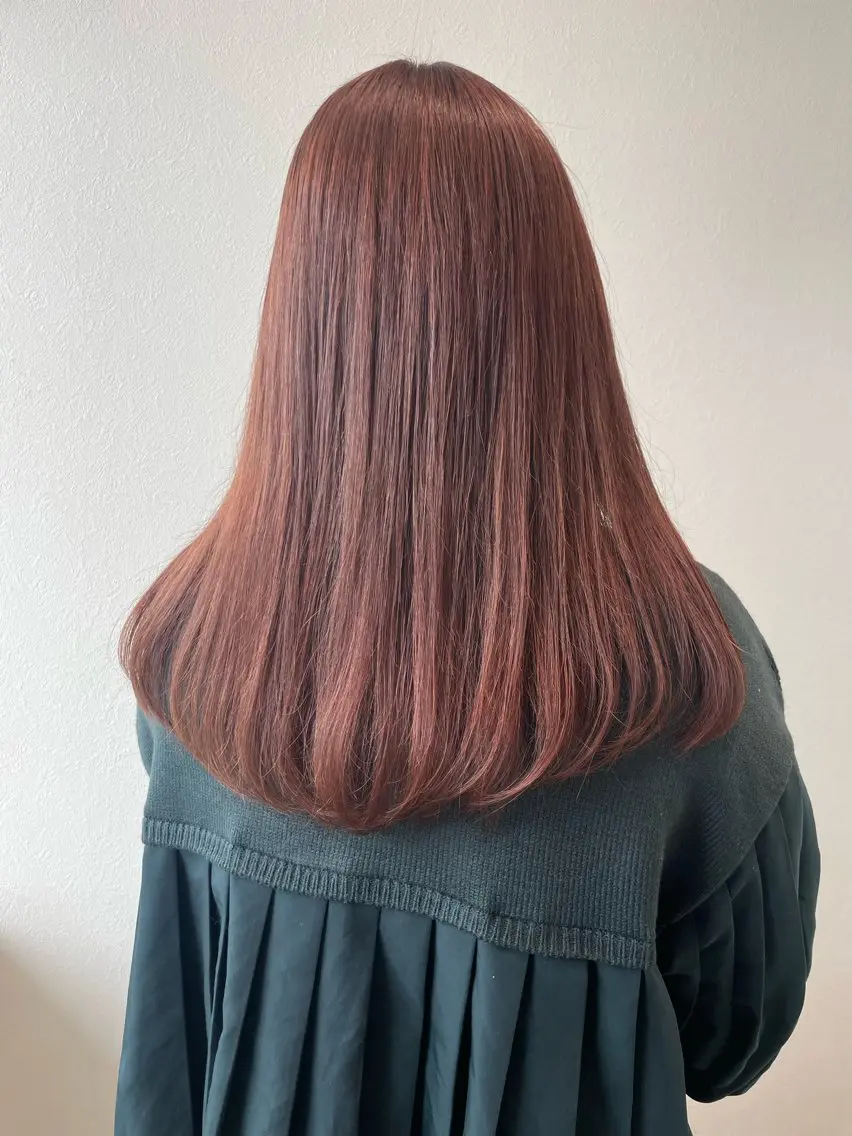 ロング カラー ヘアカラー 野田 カレンのヘアスタイル