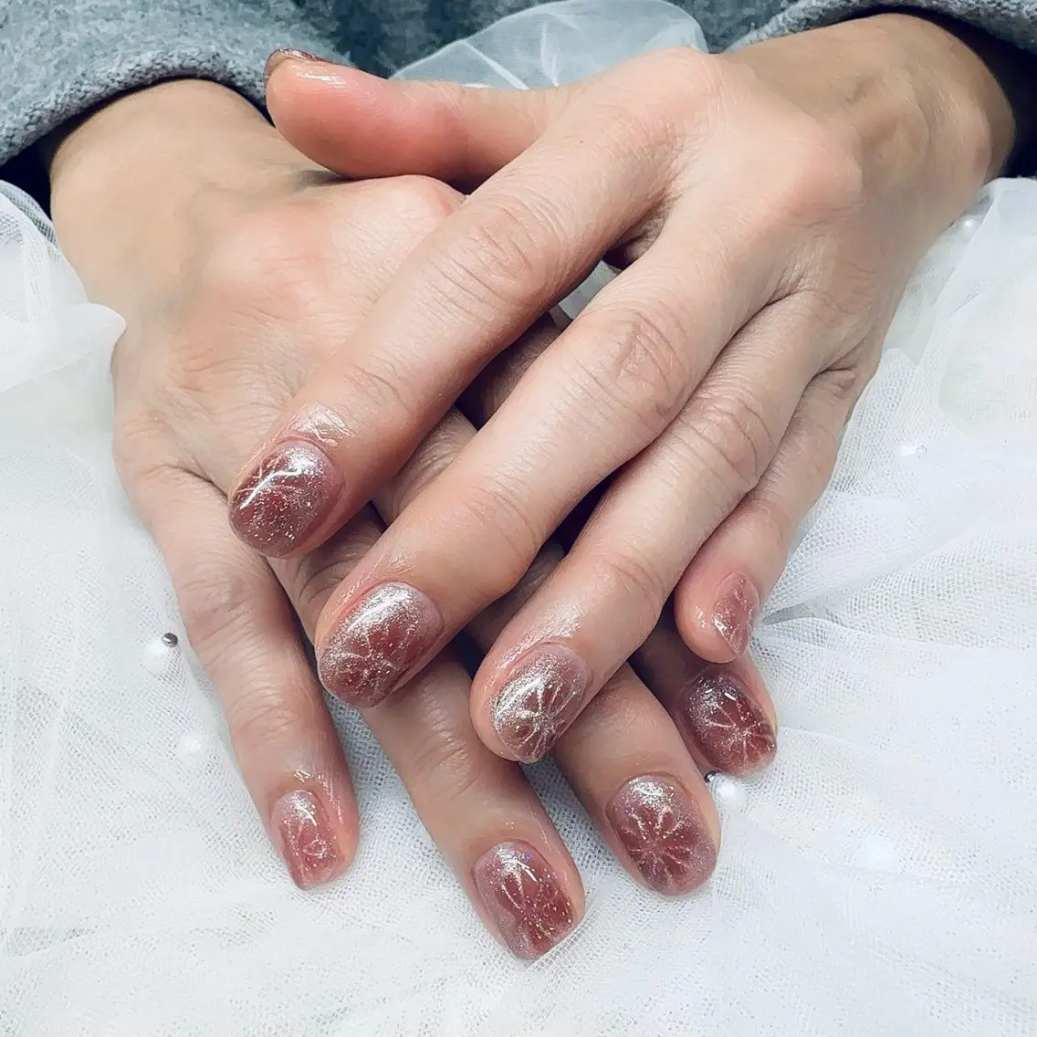 ネイル マグネットネイル LOA.NAIL 本八幡店💞Kyouのネイルデザイン