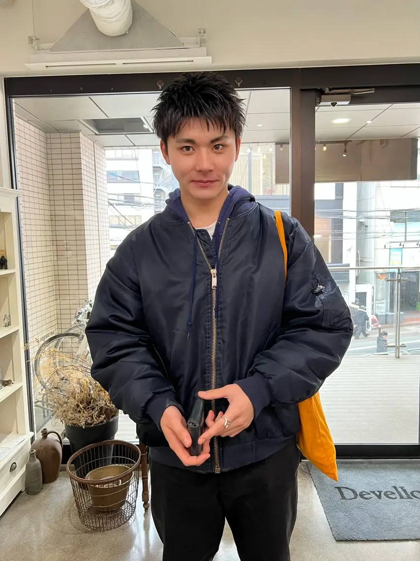 メンズ メンズショート スパイキーショート 刈り上げ カット 千葉 郁也のヘアスタイル