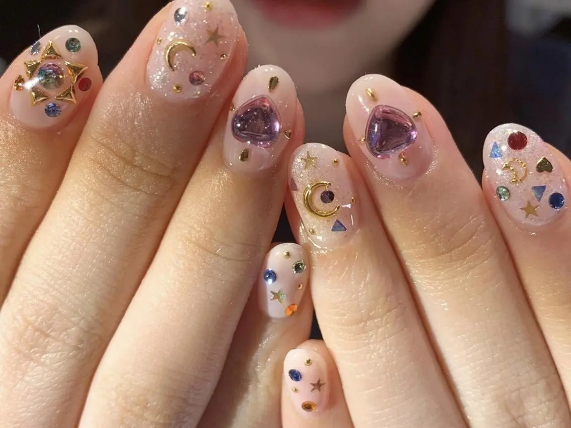 ネイル na🎀🎀na ちゅるちゅるのネイルデザイン