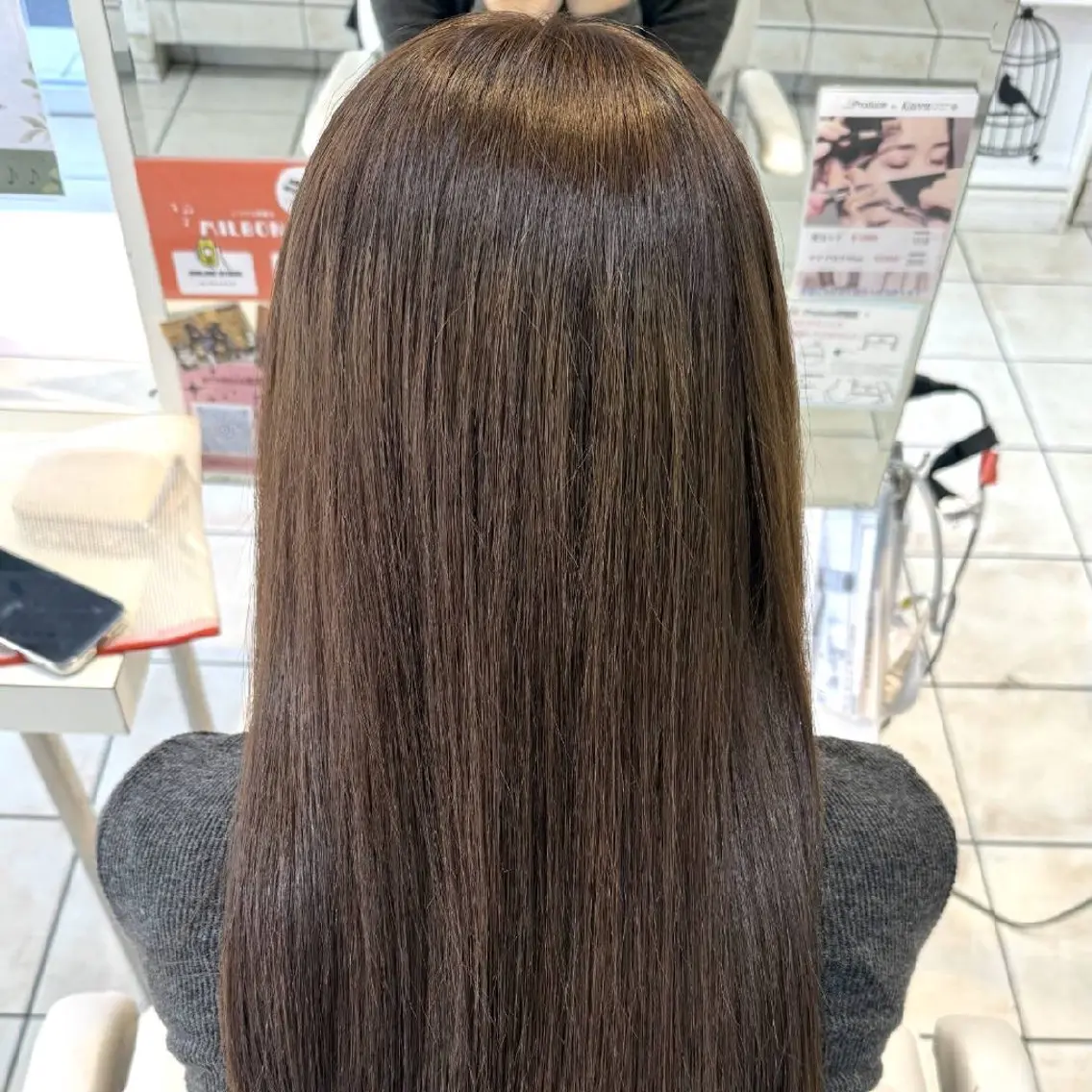 ロング カラー ヘアカラー 透明感カラー×美眉 🎀大西みゆう🎀のヘアスタイル