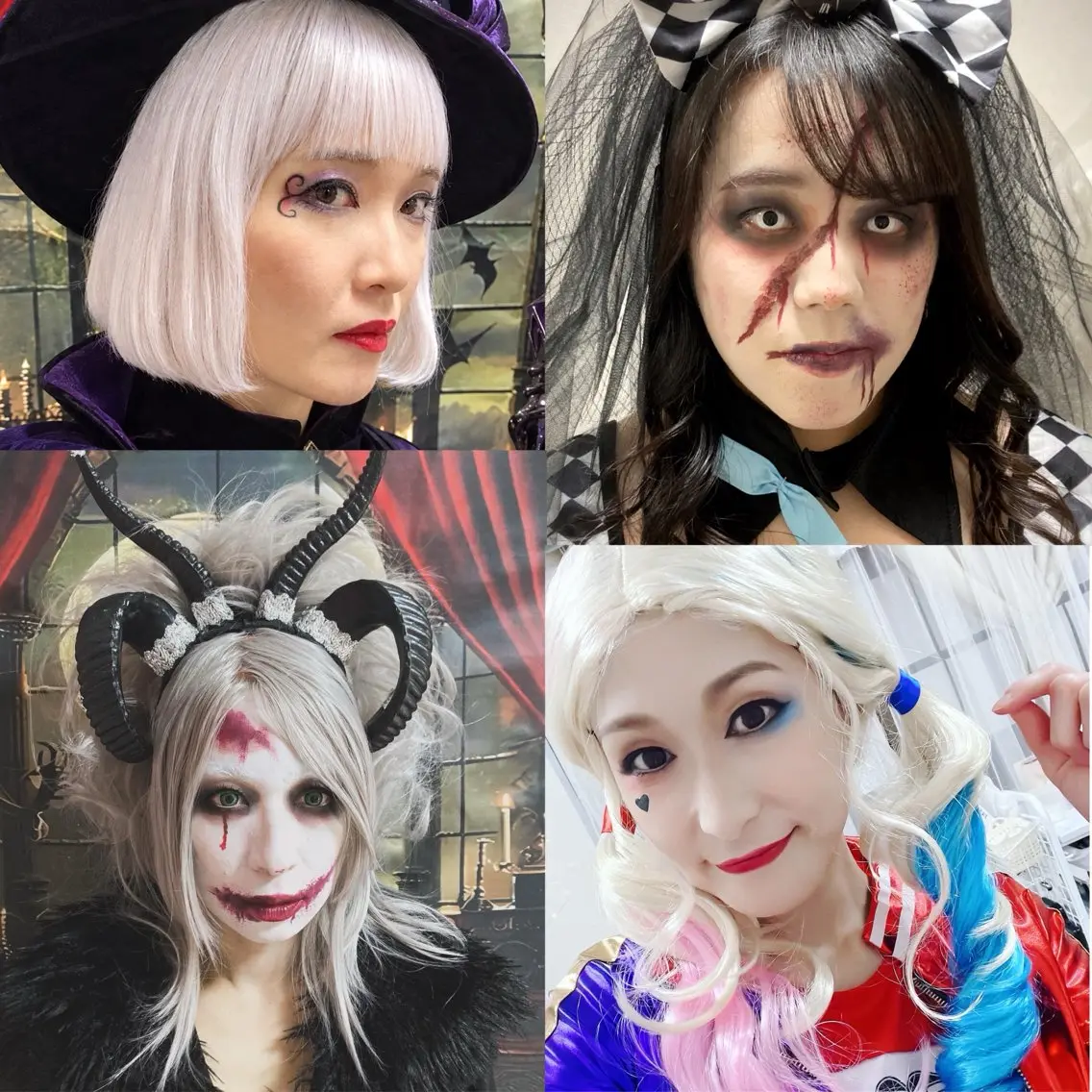 ハロウィン★コスプレ【フルメイク&ヘアセット】8500円の写真