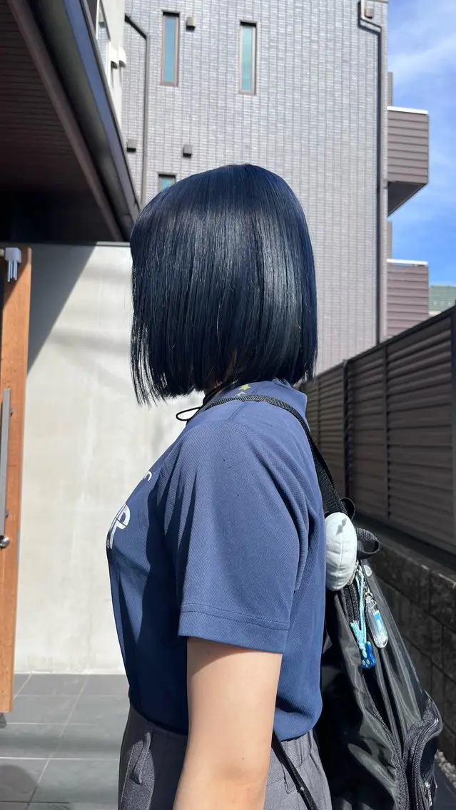 カラー 、 ハルナのヘアスタイル