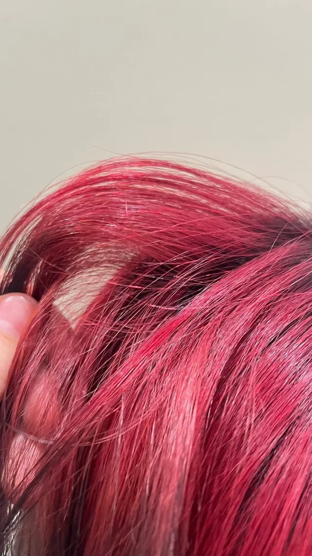 🎀minimo限定🎀one color🍎🫧《シャンプー、ミニヘッドスパ、ヘアスタイリング込み》✨️の写真