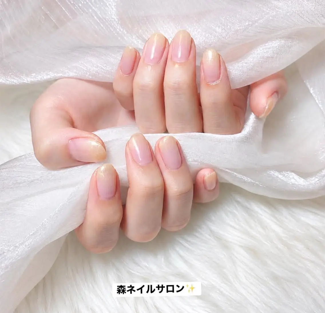 ネイル ハンドネイル 森 ネイル サロンのネイルデザイン