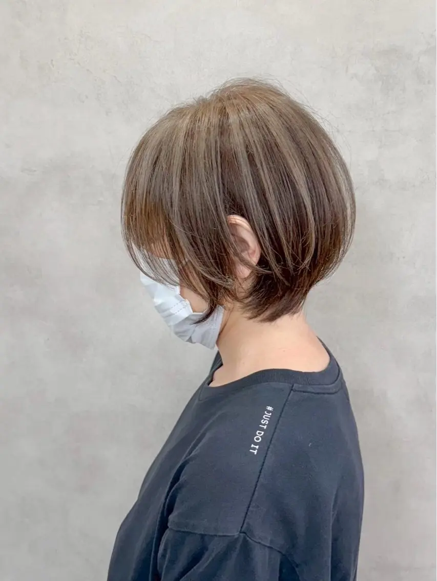 ショート 🫧縮毛矯正 かとうよしき🫧のヘアスタイル
