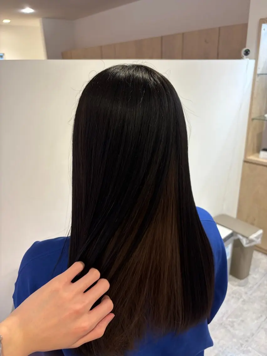 ロング カラー 山川 大翔のヘアスタイル