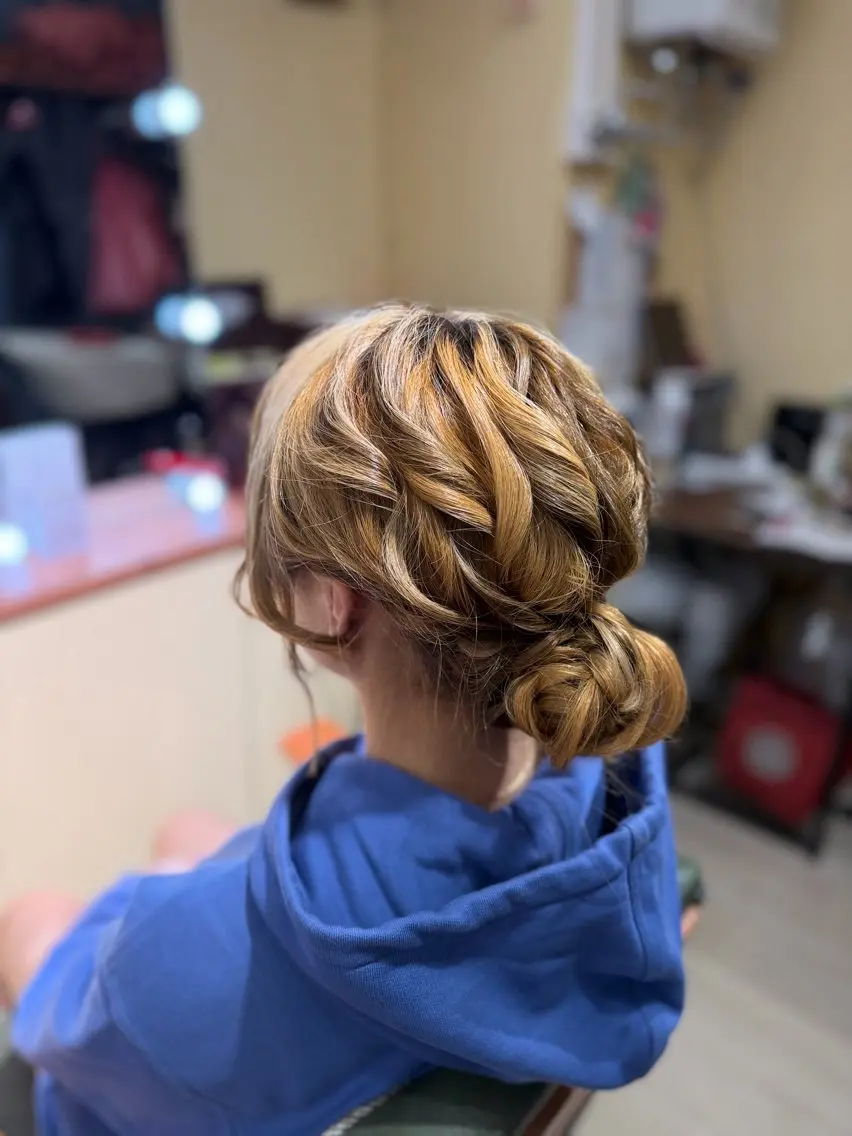 ヘアアレンジ ヘアセット 心愛🐈‍⬛🩶 studio qのヘアスタイル