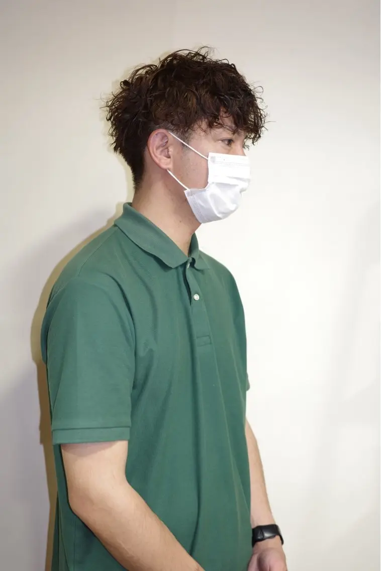 ショート パーマ メンズ メンズパーマ パーマ 浅岡 昭汰のヘアスタイル