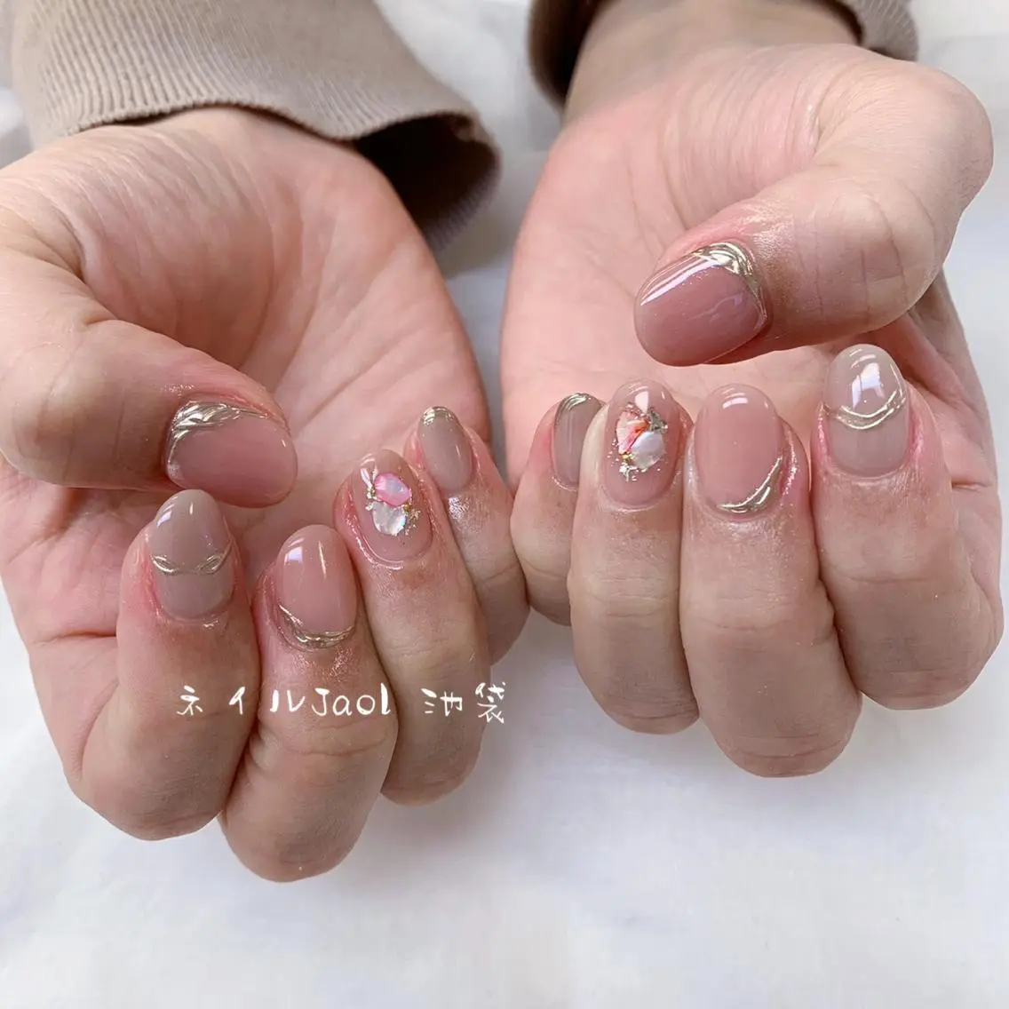 ショート ネイルJaol 池袋のネイルデザイン