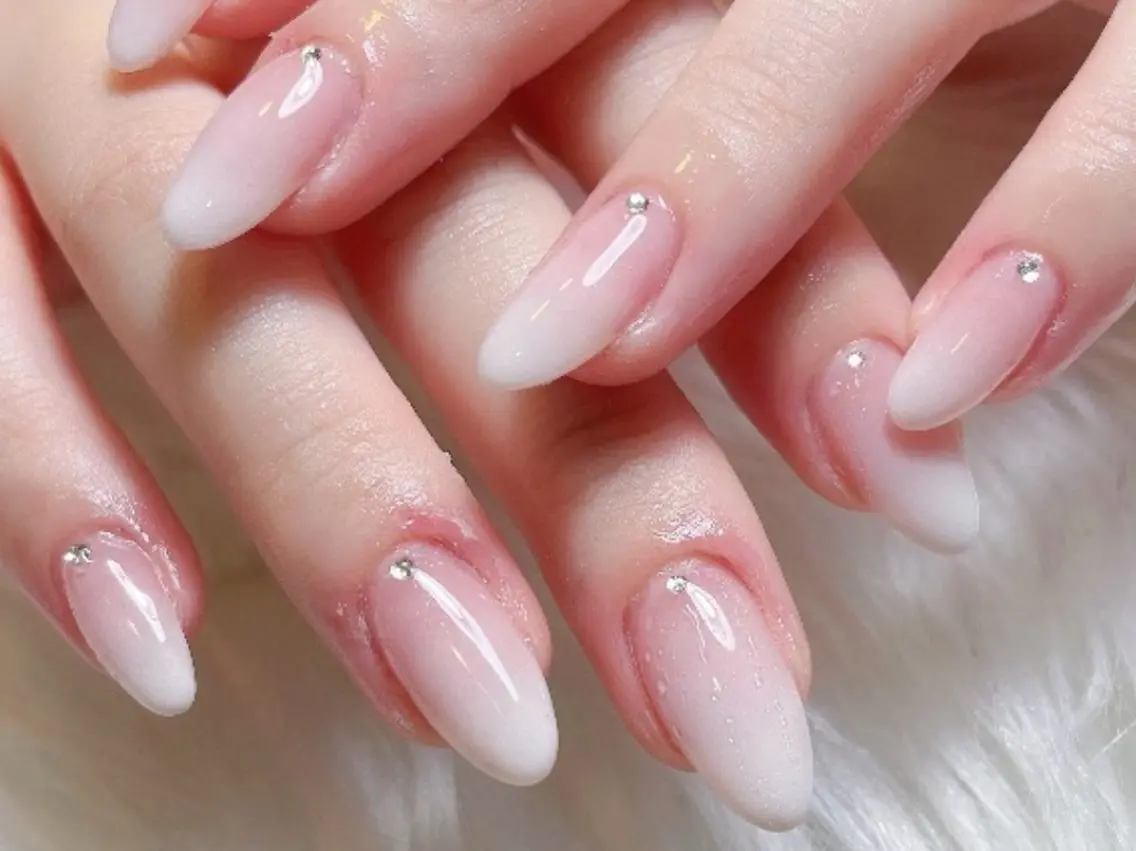 ミディアム 韓国風ヘア ハンドネイル ハンドケア HEAVEN Nail 池袋のネイルデザイン