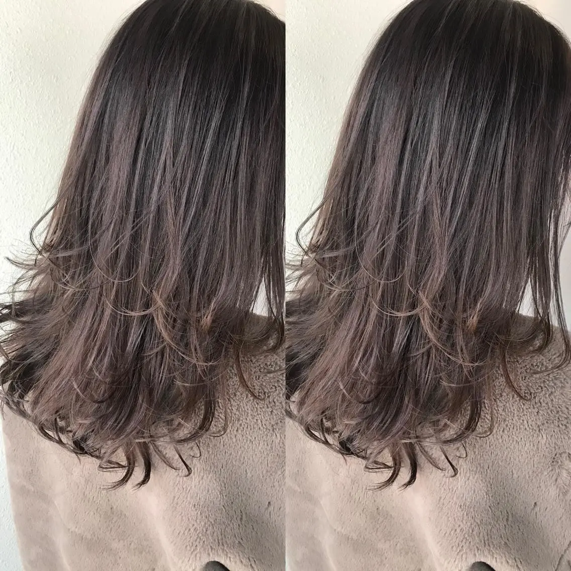 ミディアム カラー 透明感カラー 似合わせ/ブリーチ カラー.岡田友仁のヘアスタイル