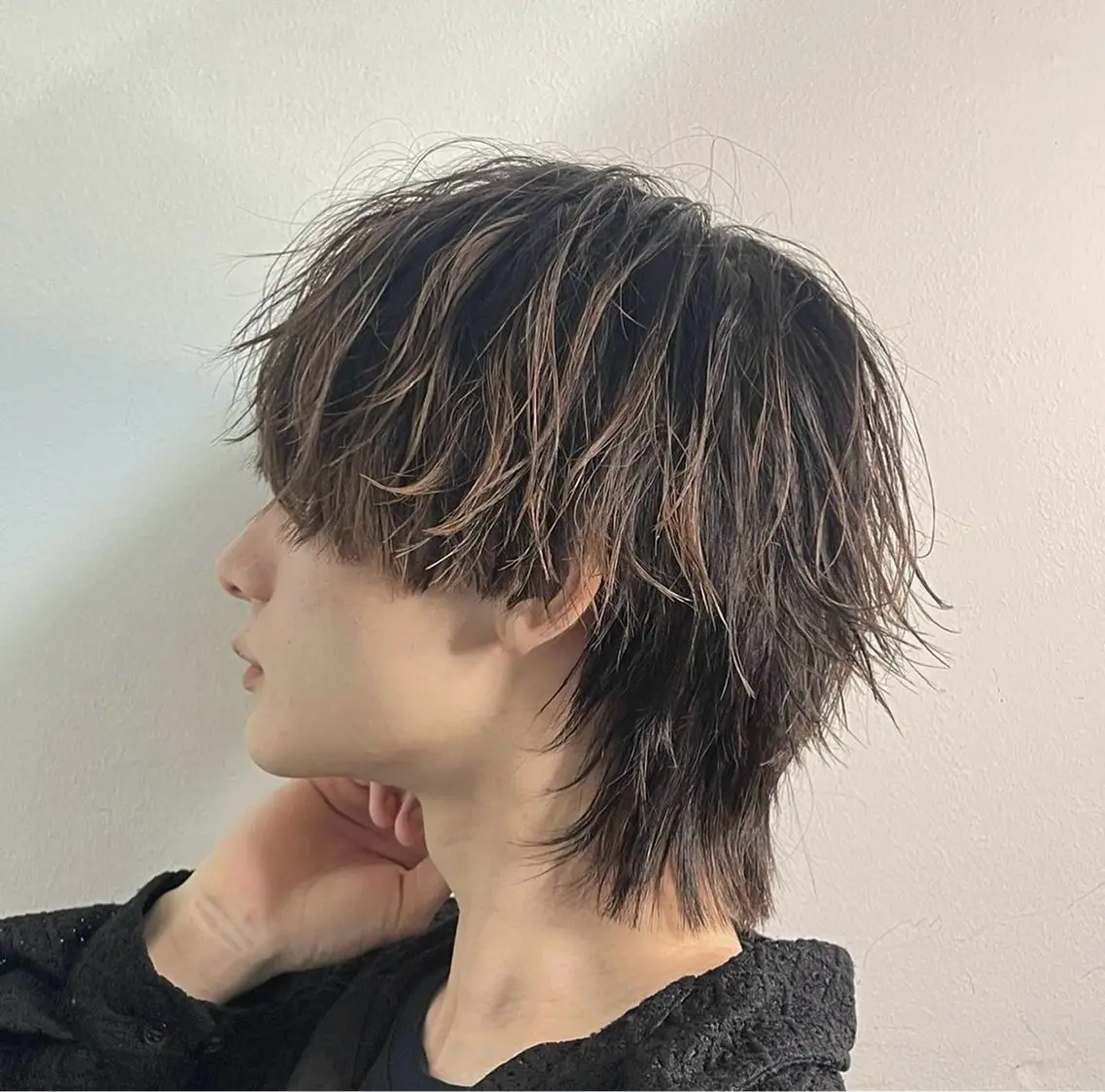 【🔥襟足を残したい方🔥】メンズカット／ウルフ🐺の写真