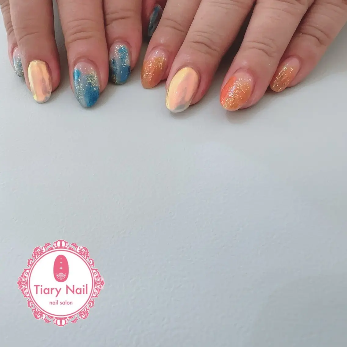ネイル tiarynail K K🐼のネイルデザイン
