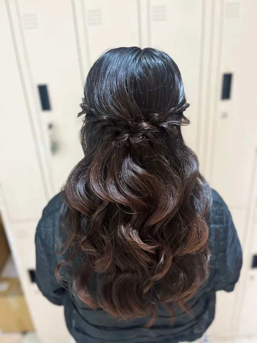 ヘアセット アレンジ/艶カラー 銀座🌼さきえのヘアスタイル