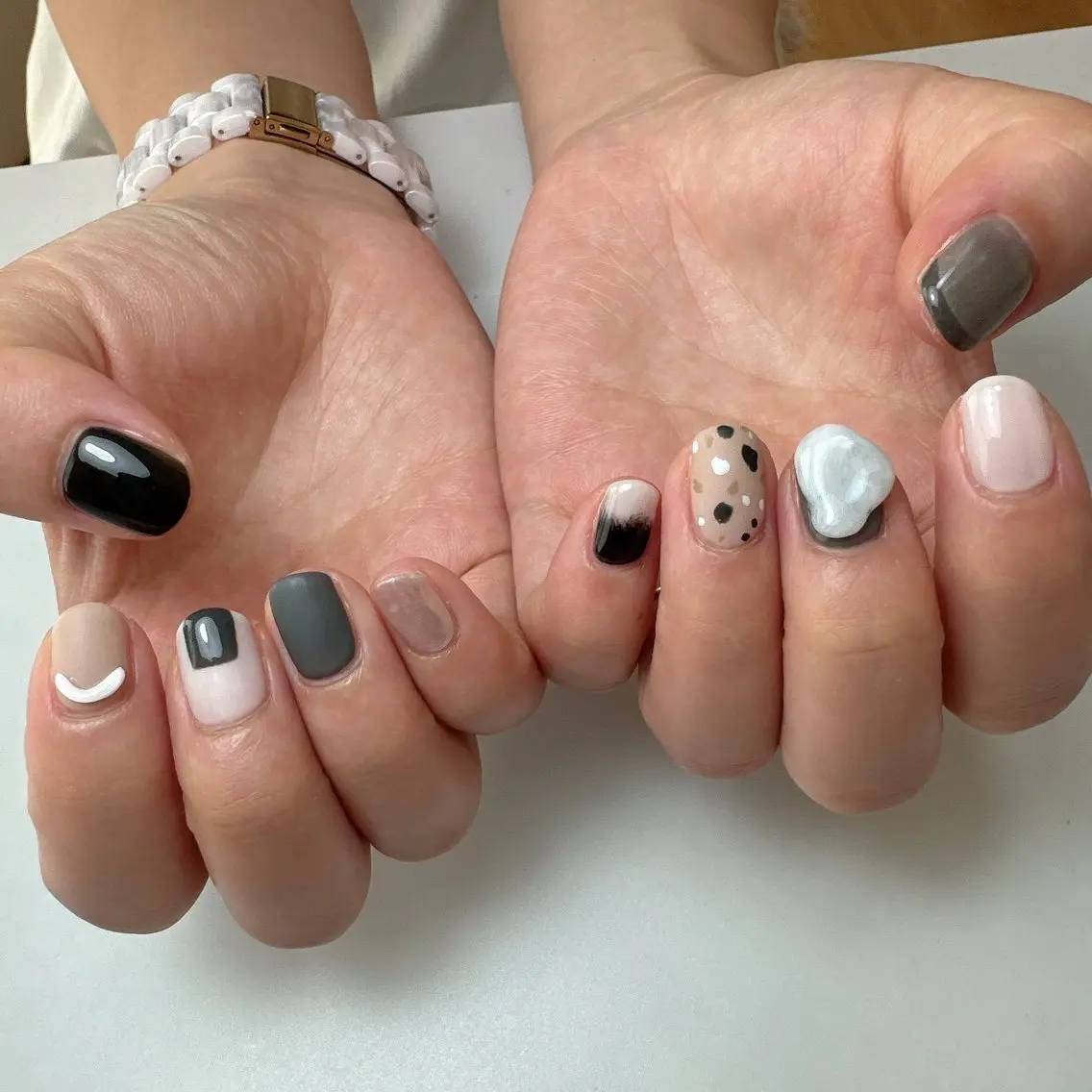 ネイル マットネイル 白日-hakubi nail-のネイルデザイン