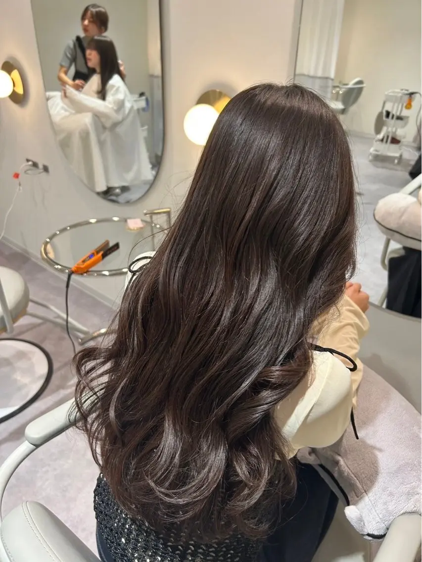 カラー 石井綾華🩰 ブリーチモデル募集✨のヘアスタイル