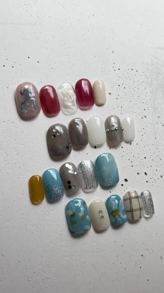 ネイル ジェルネイル ニュアンスネイル オフィスネイル パラジェル シンプルネイル ハンドネイル calla/南森町/ パラジェルのネイルデザイン