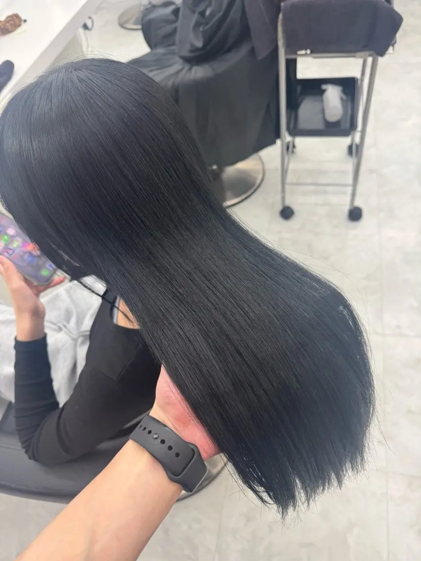 ロング カラー ヘアカラー トリートメント 【透明感×レイヤー】 🍃RIKU🍃のヘアスタイル