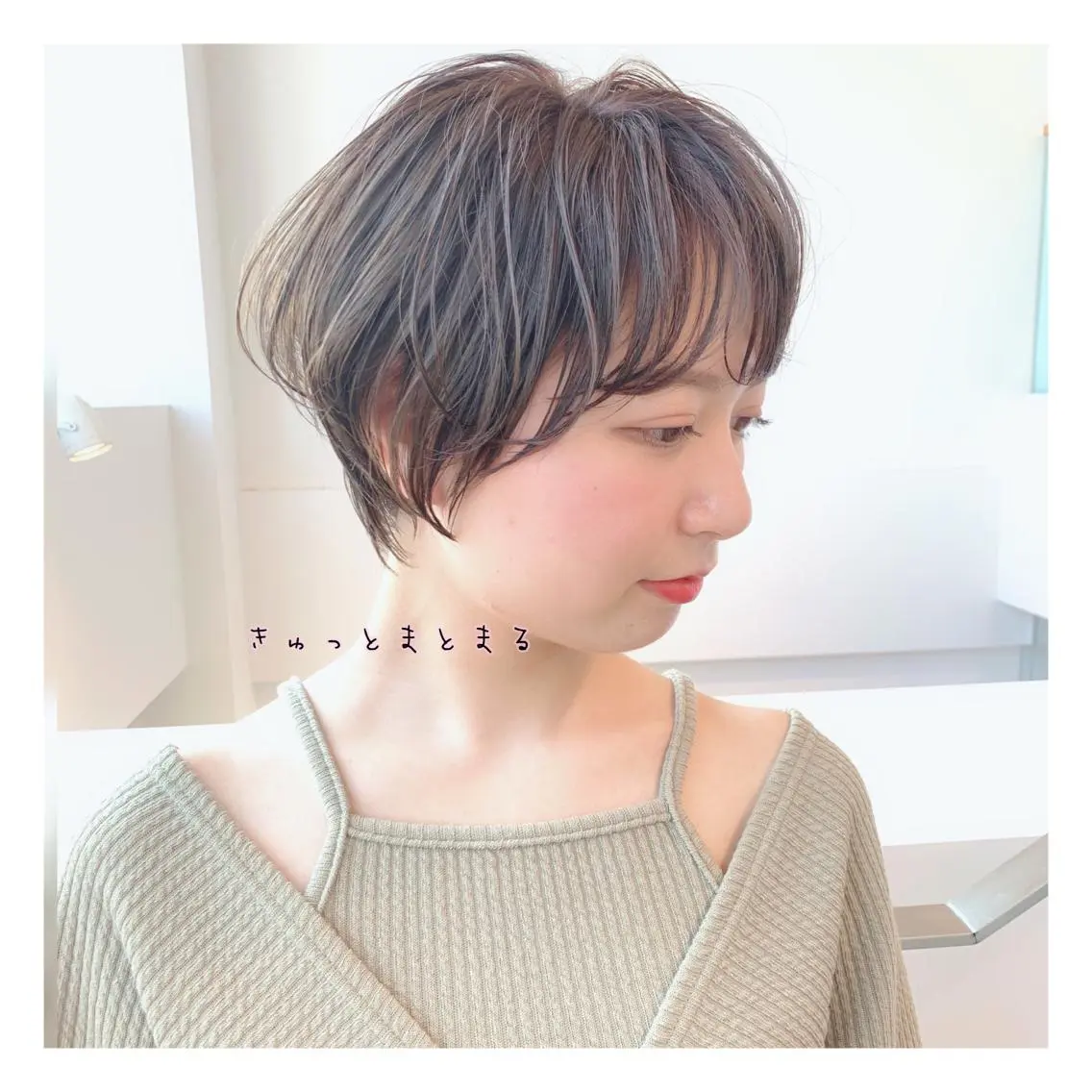 ショート カラー 髪質改善カラー ショートボブ専門のヘアスタイル