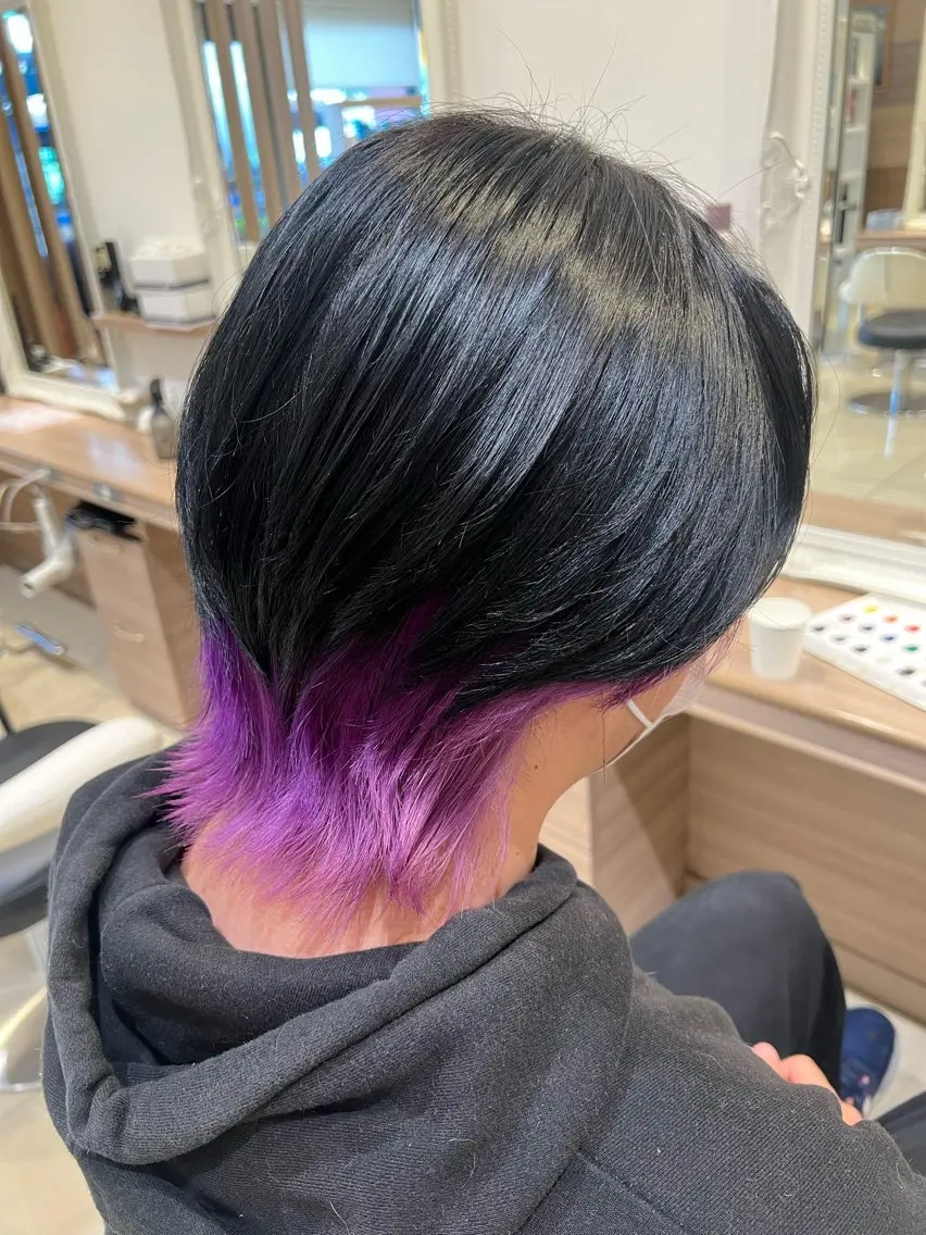 カラー メンズ メンズブリーチ 黒髪 ブリーチ カット ヘアカラー 横浜/韓国/レイヤー カット/ユイナ🎀のヘアスタイル