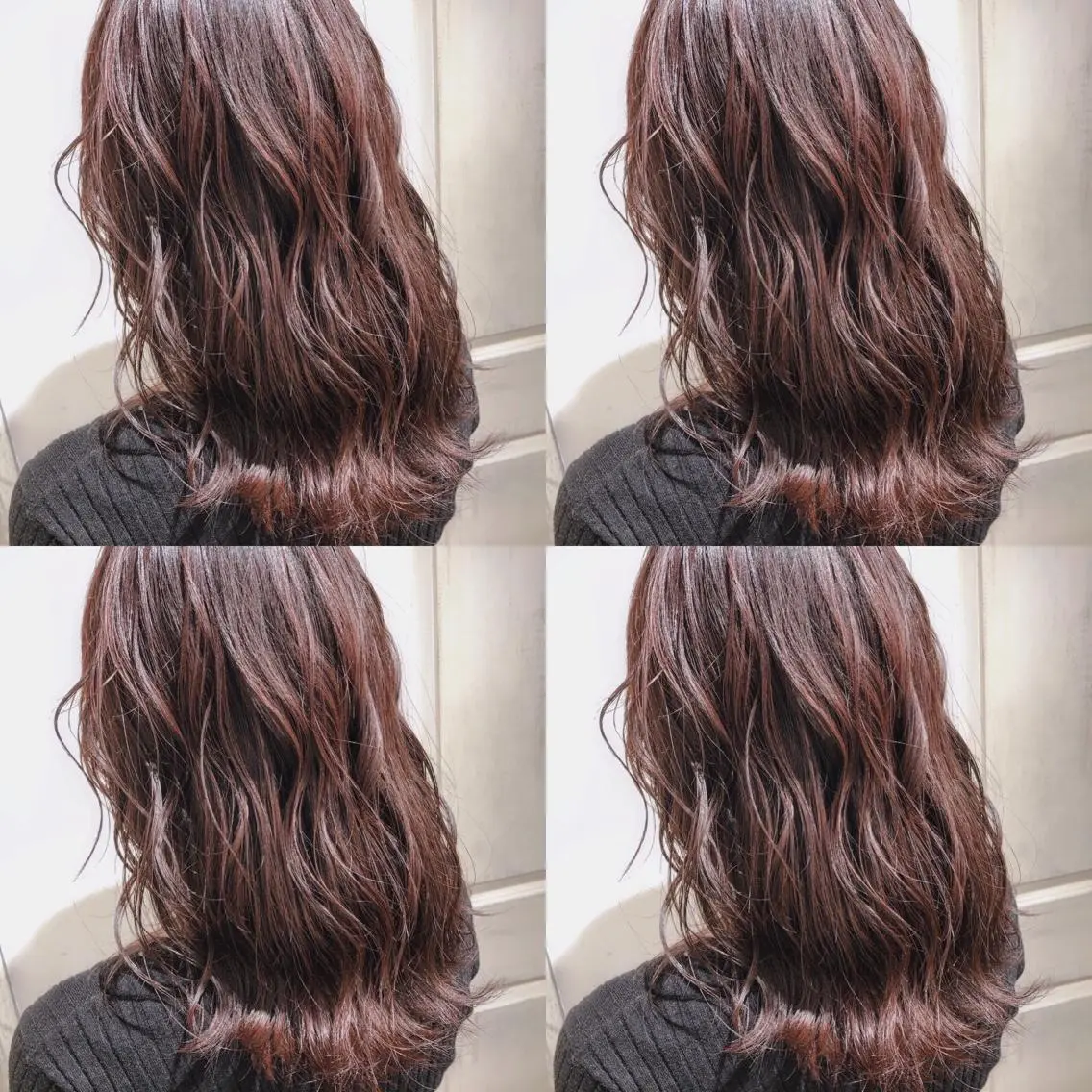 ミディアム カラー レイヤー×艶髪特化 マネージャー安藤光司のヘアスタイル