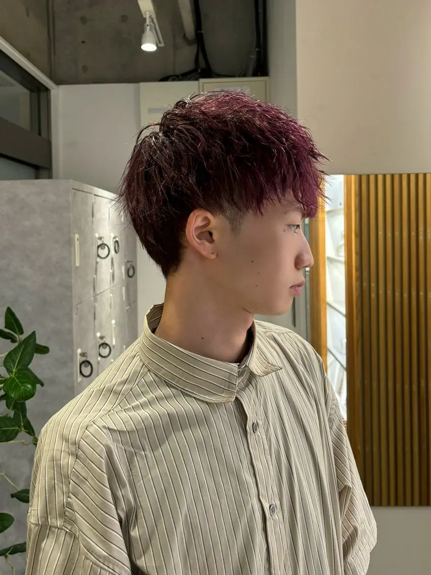 ショート カラー メンズ メンズ＆パーマ特化 takumiのヘアスタイル