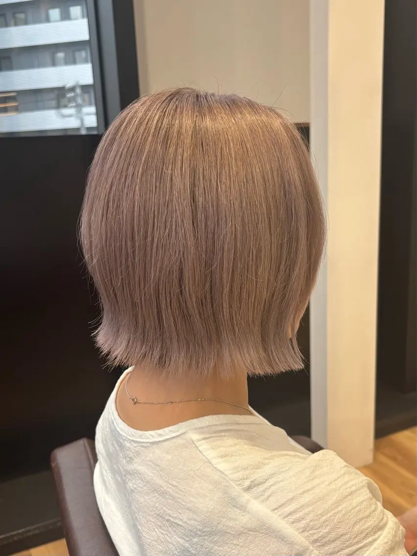 ミディアム カラー カット ヘアカラー 杉原魁/髪質改善/ 似合わせパーマのヘアスタイル