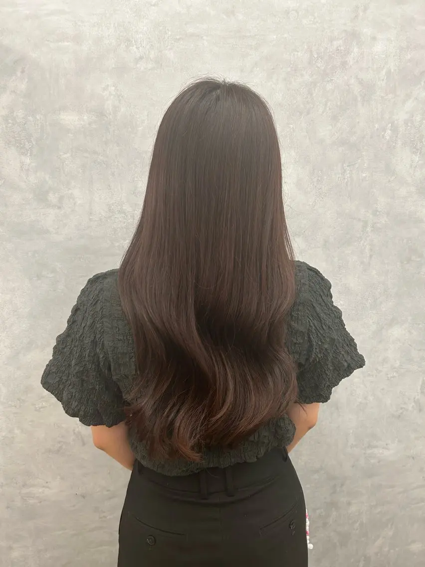 ロング カラー カット ヘアカラー funnu ⋆꙳なつみのヘアスタイル
