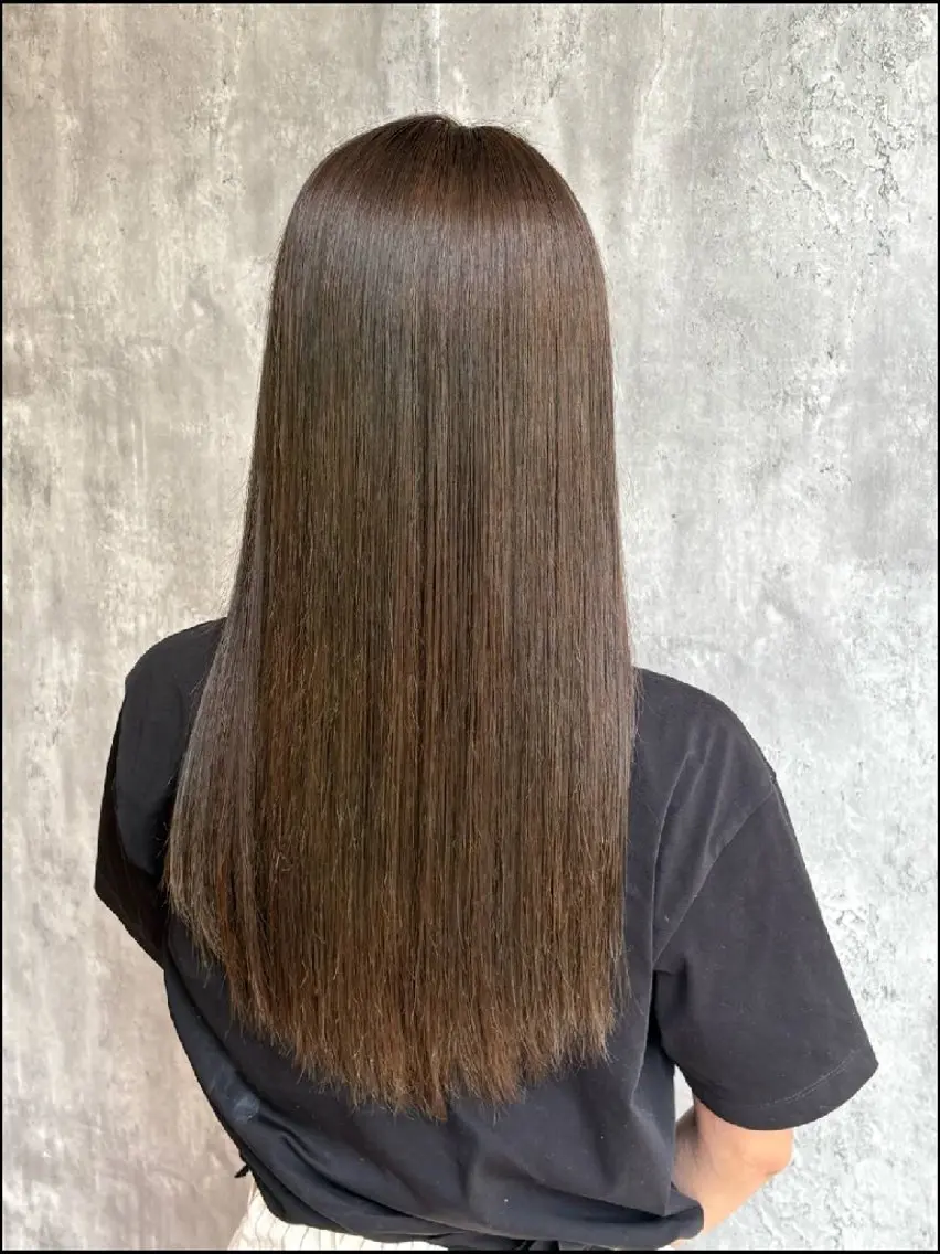 ロング カラー 柿元 郁人のヘアスタイル