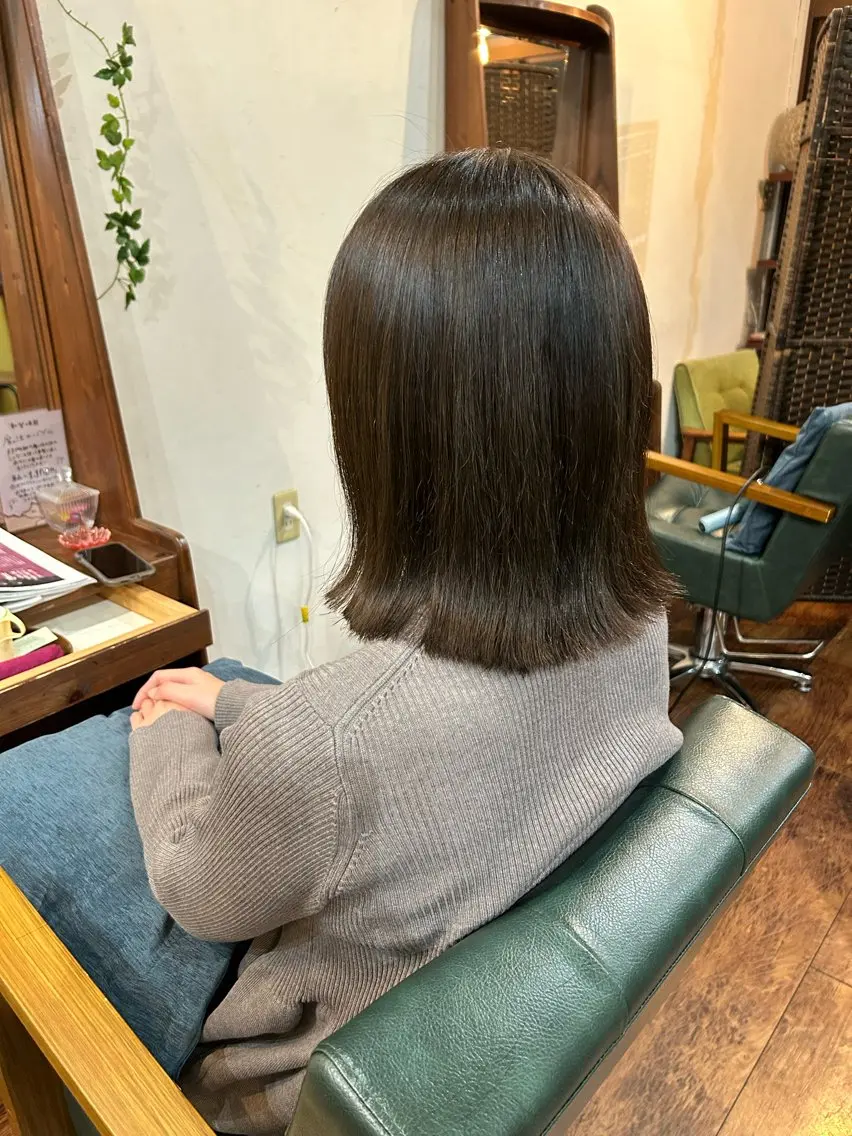 カラー ヘッドスパ story 増田 わかなのヘアスタイル
