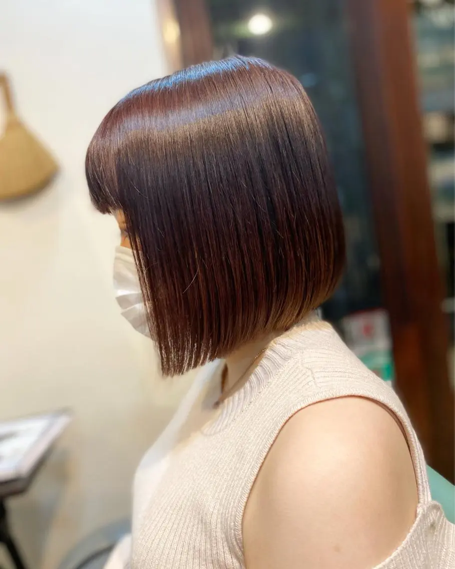 ✂︎カット+透明感カラー🌈+トリートメント💆🏻♀️の写真