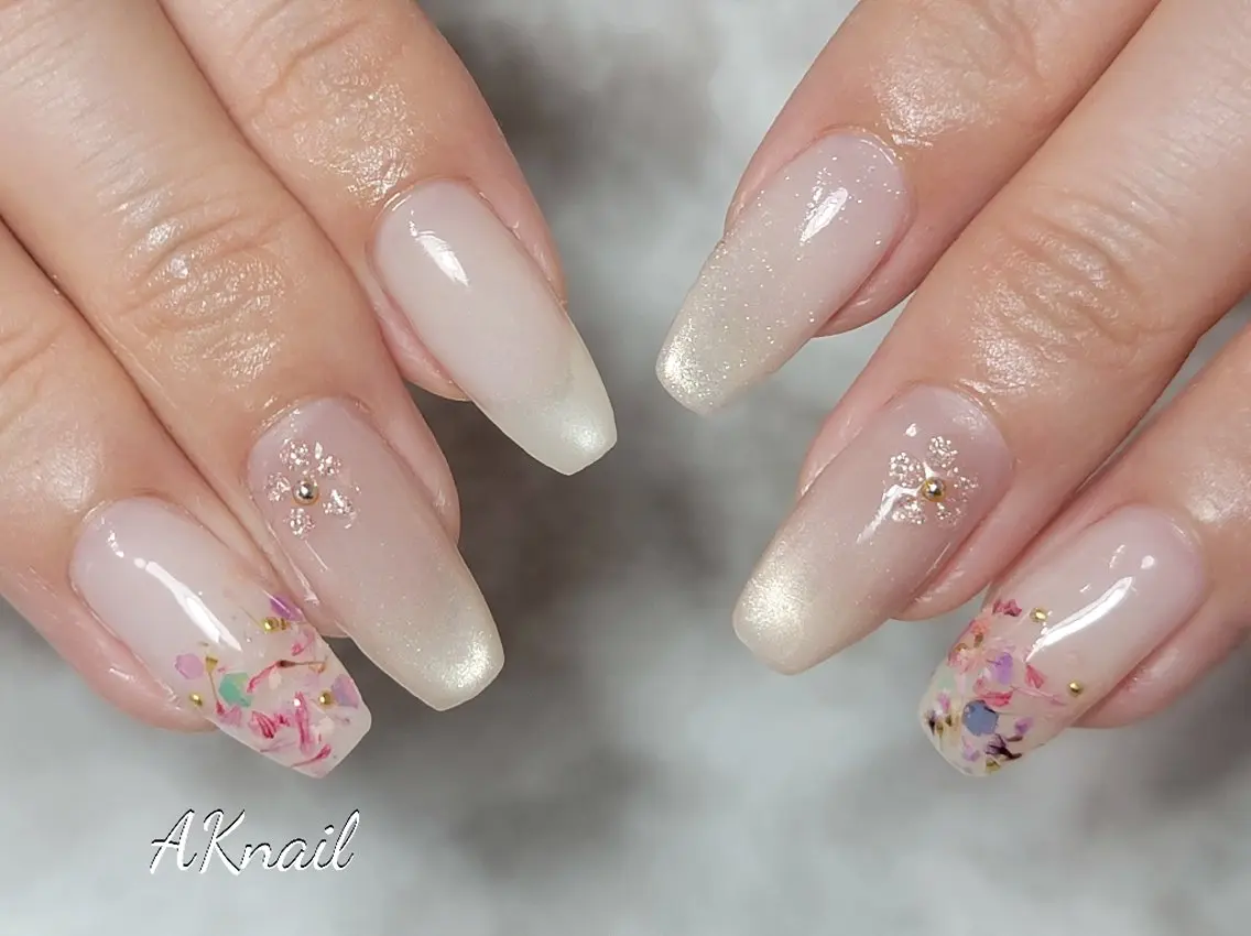 ネイル ハンドネイル ネイル&巻き爪サロン AKnailのネイルデザイン