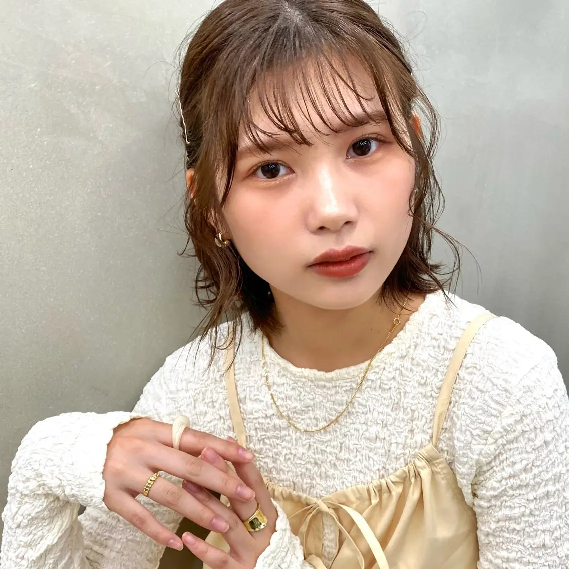 ミディアム カラー 🌼 アユカのヘアスタイル