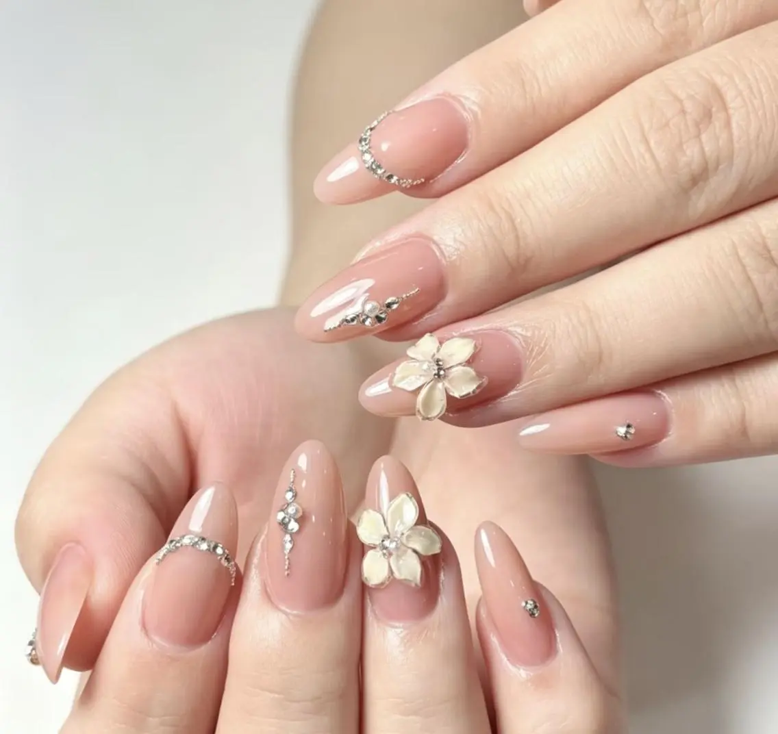 ネイル ハンドネイル By moonネイル 🌷ワンホン/韓国風のネイルデザイン