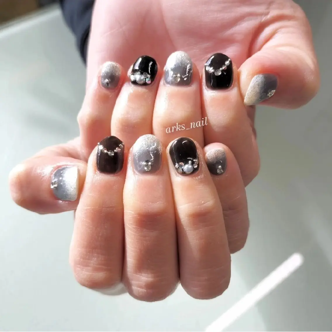 ネイル ハンドネイル arks nailのネイルデザイン