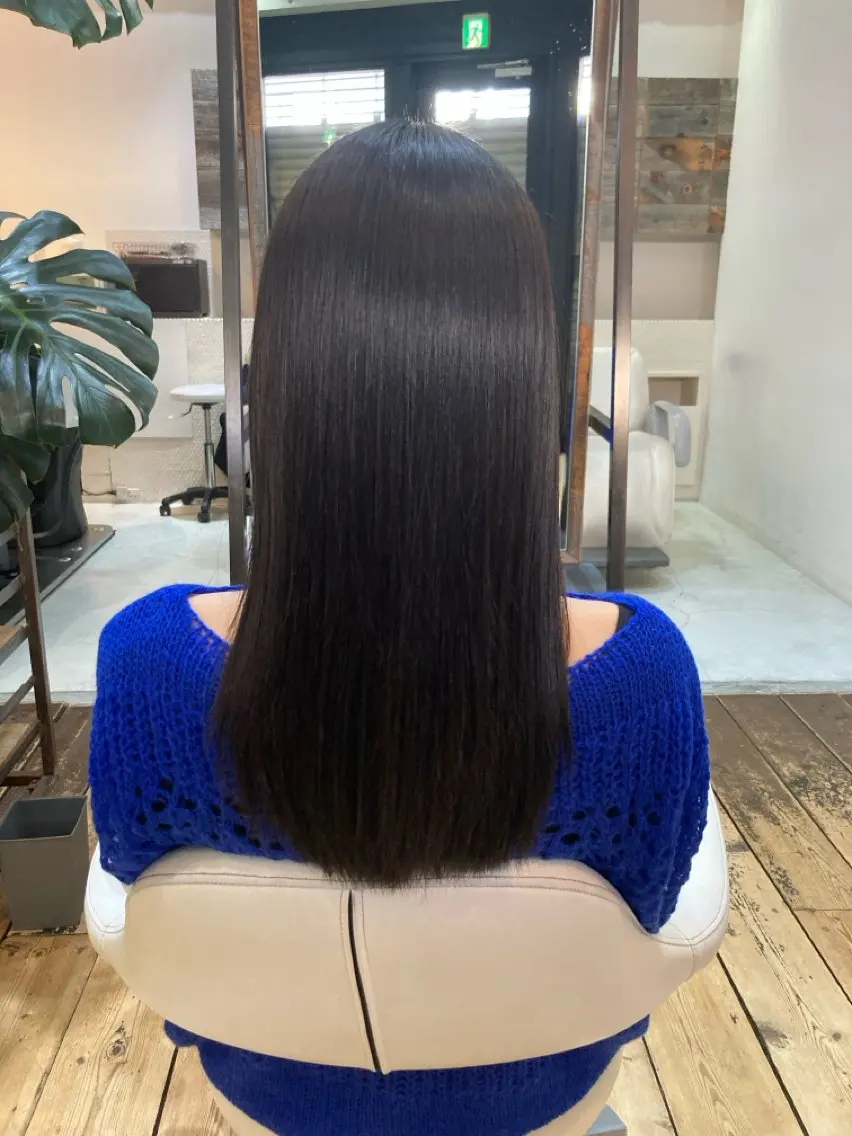 ロング 後藤 淳子のヘアスタイル