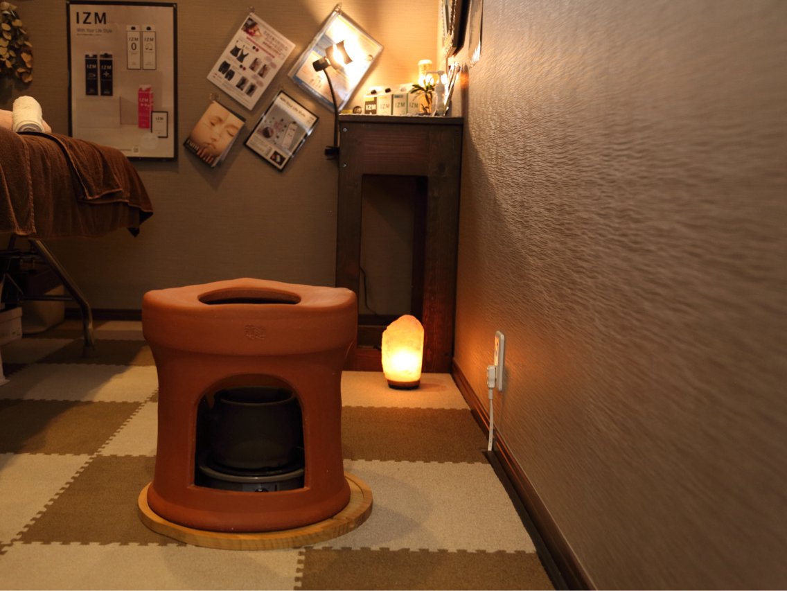 Ge黄土よもぎ蒸し40分&フットマッサージ30分の写真