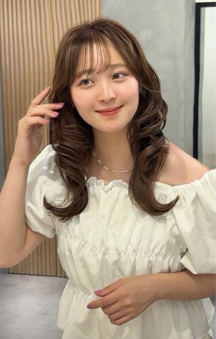 ロング カラー YUI  透明感🌱 艶カラー🌿‬浦和のヘアスタイル