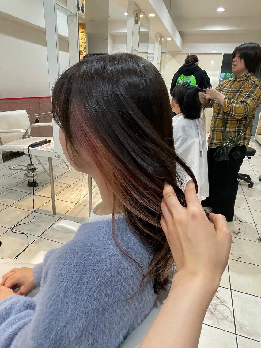 ロング ヘアカラー 🏰縮毛矯正 🏰NOAのヘアスタイル