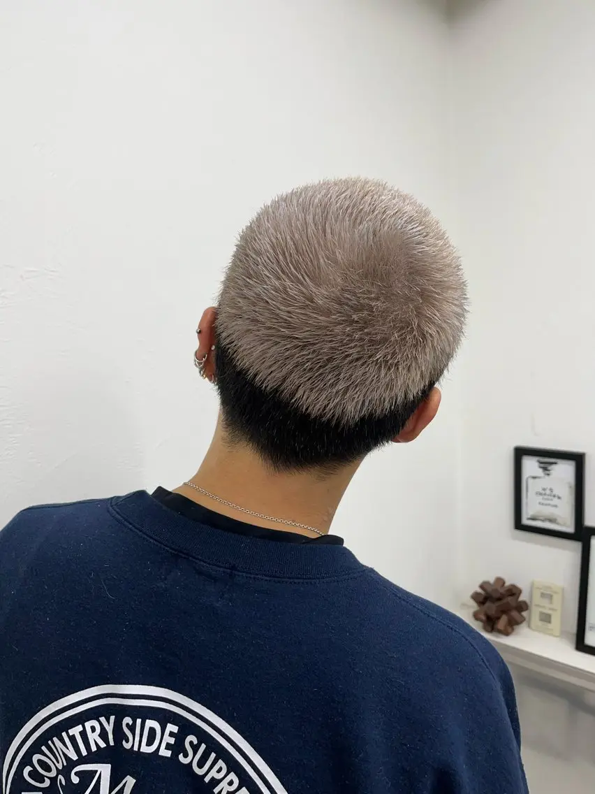 メンズ ヘアカラー 唐澤 心菜のヘアスタイル