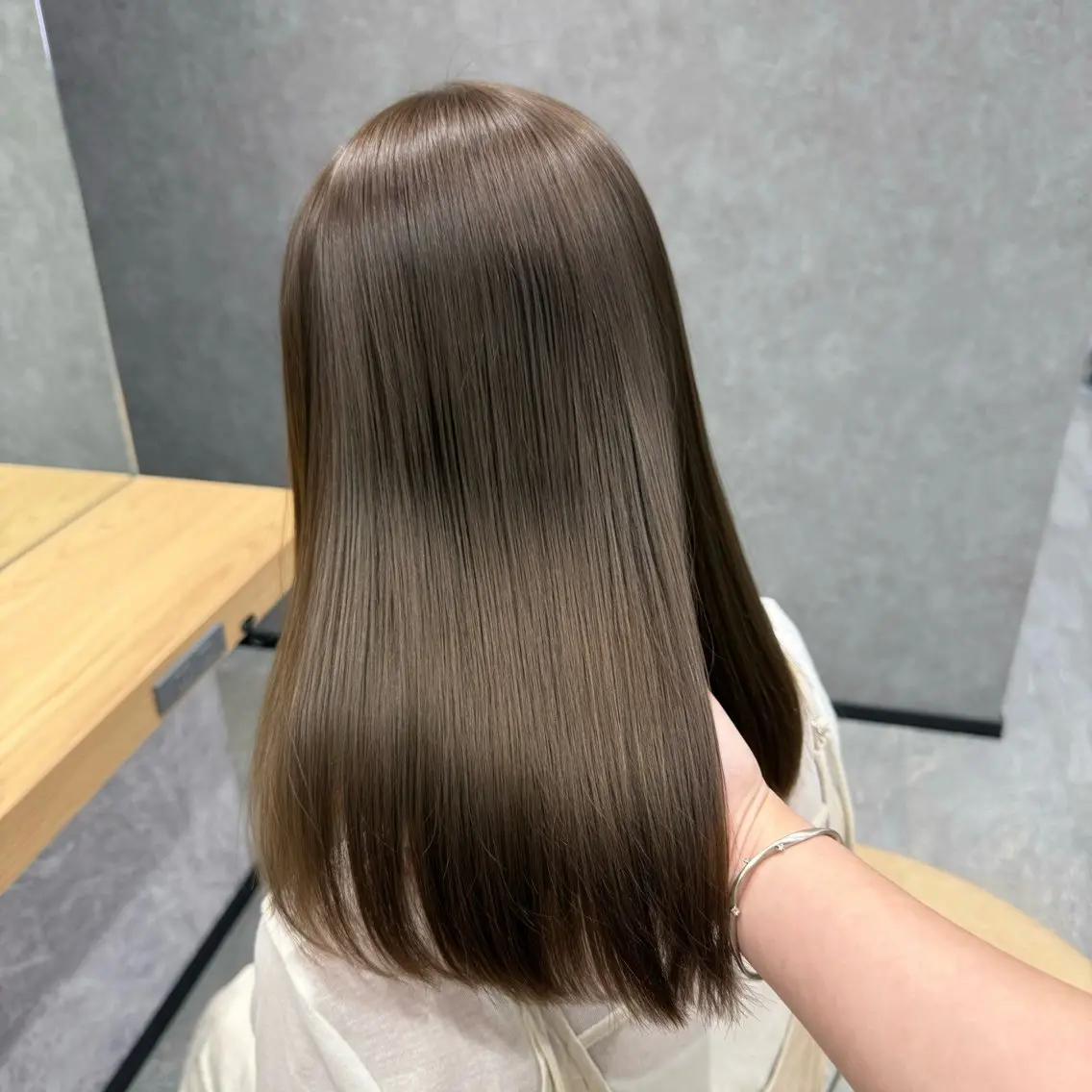 ロング トリートメント カット ヘアカラー すずきなつき 縮毛矯正🐰🌙のヘアスタイル