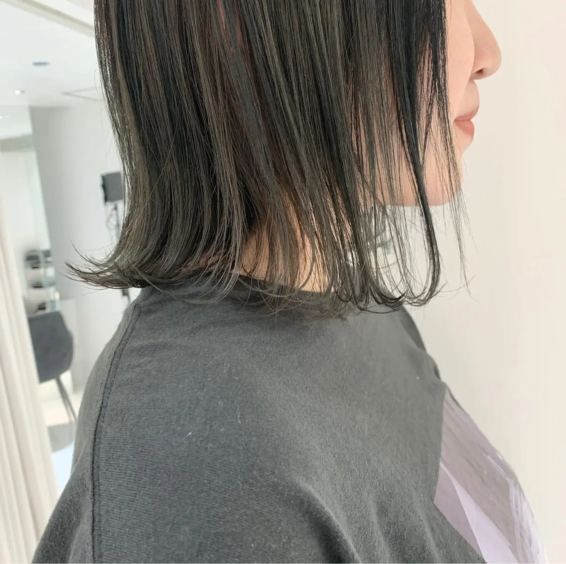 ミディアム kiyono ⭐︎ダブルカラーのヘアスタイル