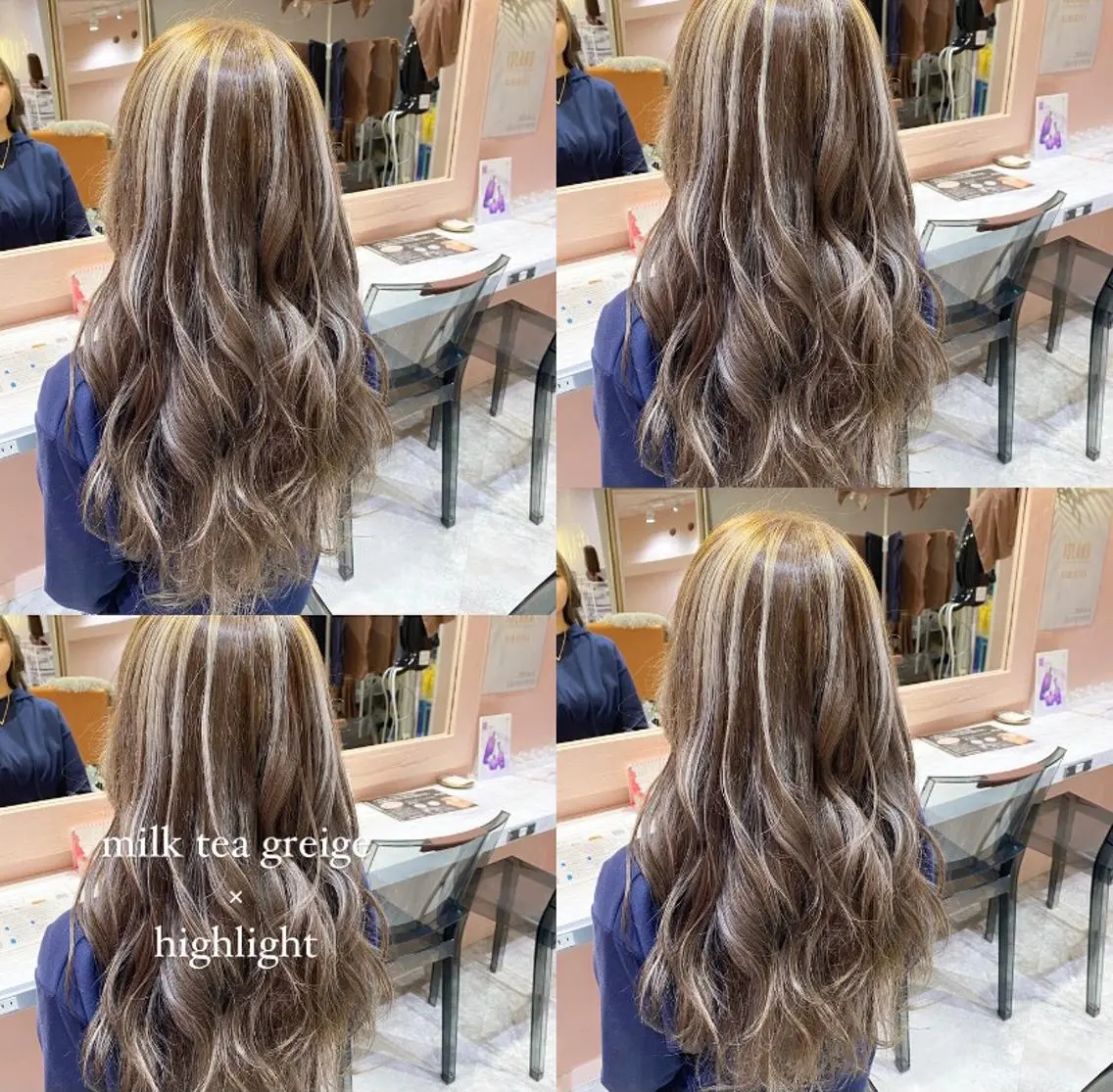 ロング カラー パーマ ヘアアレンジ メンズ RIYA❤︎ Aujuaソムリエのヘアスタイル