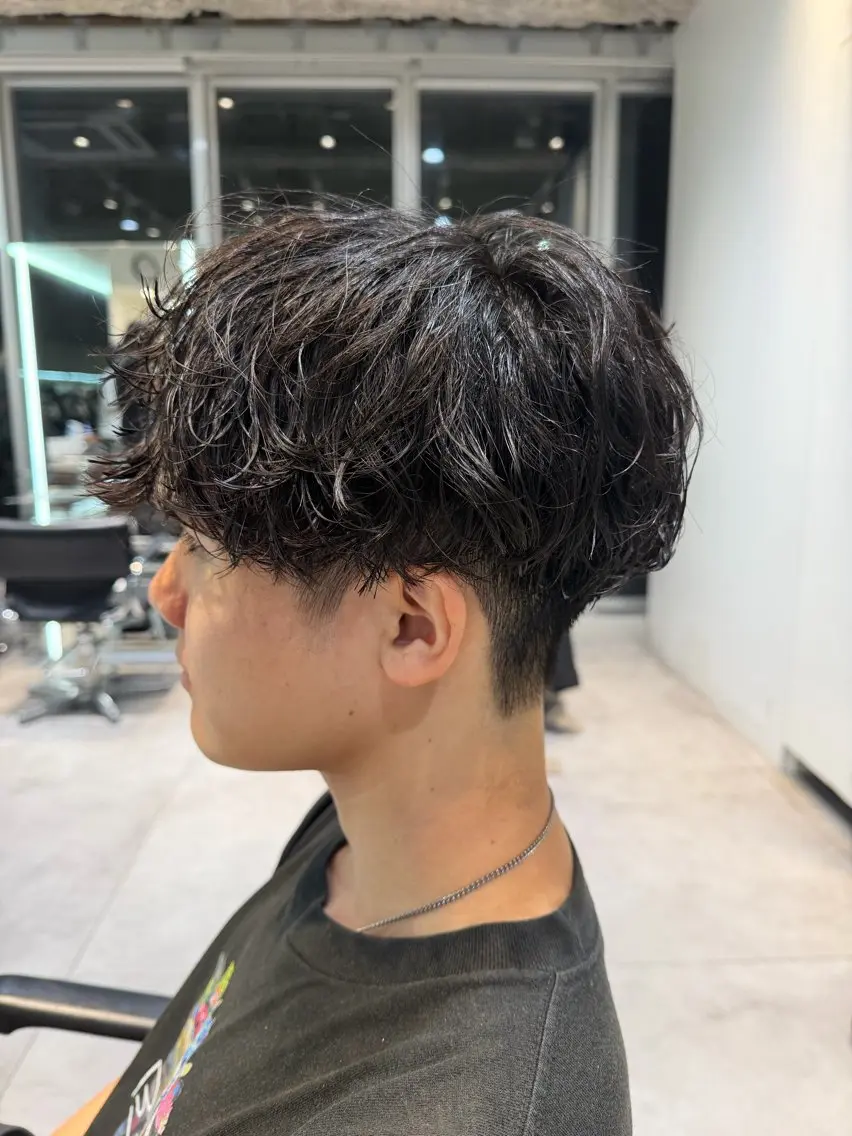 パーマ メンズ メンズパーマ シャドーパーマ カット パーマ トリートメント fifth /田中 大雅のヘアスタイル