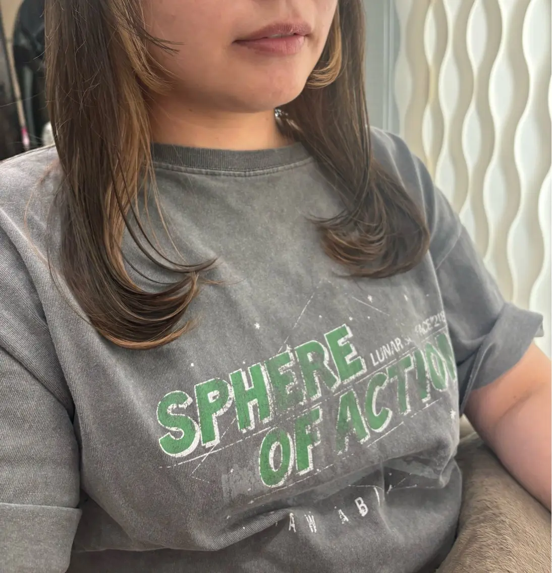 セミロング 艶カラー🫧 推しカラー🧸楽歌のヘアスタイル