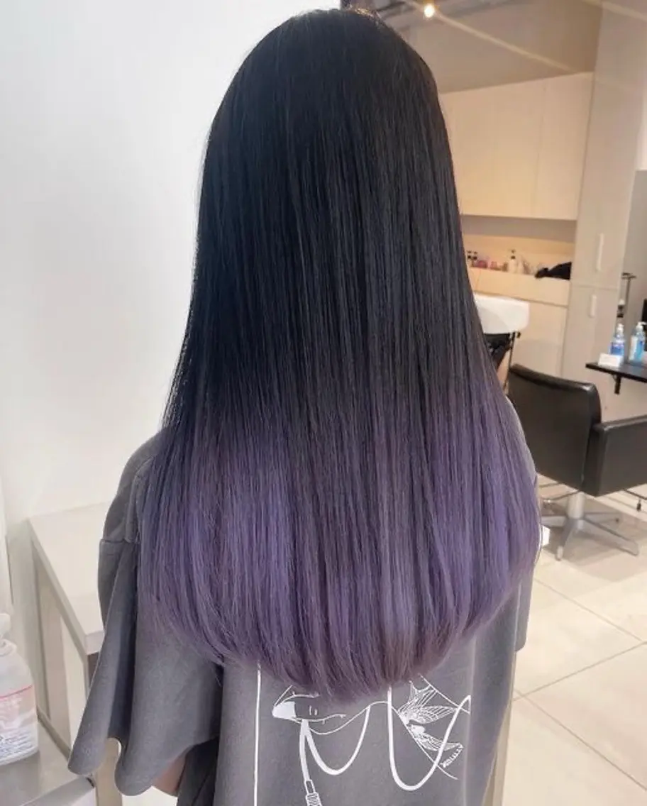 ロング カラー グラデーションカラー 宮嶋 蓮のヘアスタイル
