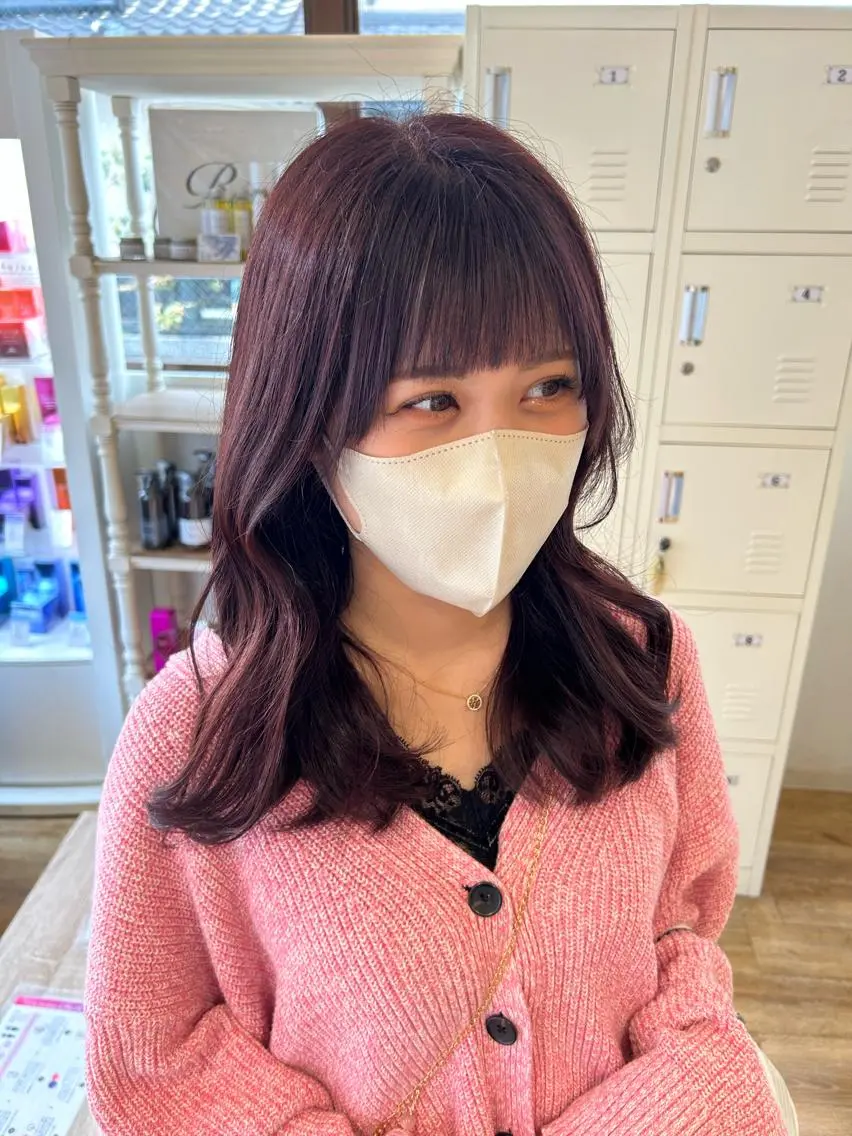 🌼【おすすめメニュー❕】カット➕カラー➕2stepトリートメント➕超音波アイロンの写真