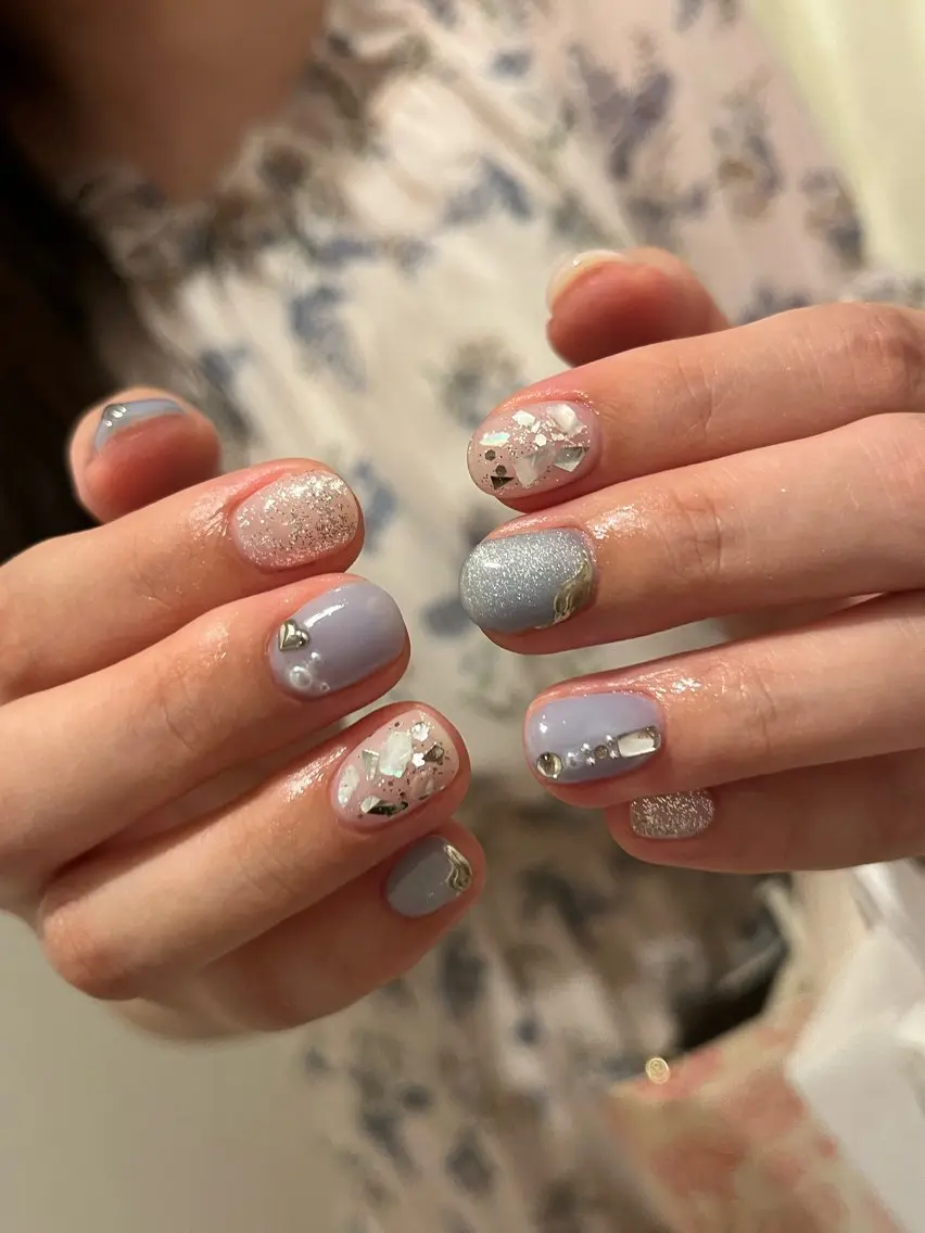 ネイル ハンドネイル 【うるちゅるnail 】🩰maiのネイルデザイン