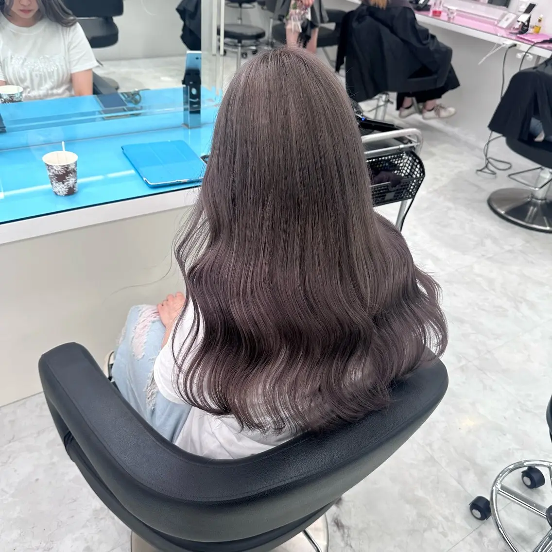 ロング カラー ヘアカラー トリートメント ♡ダブルカラー特化♡ miyuのヘアスタイル